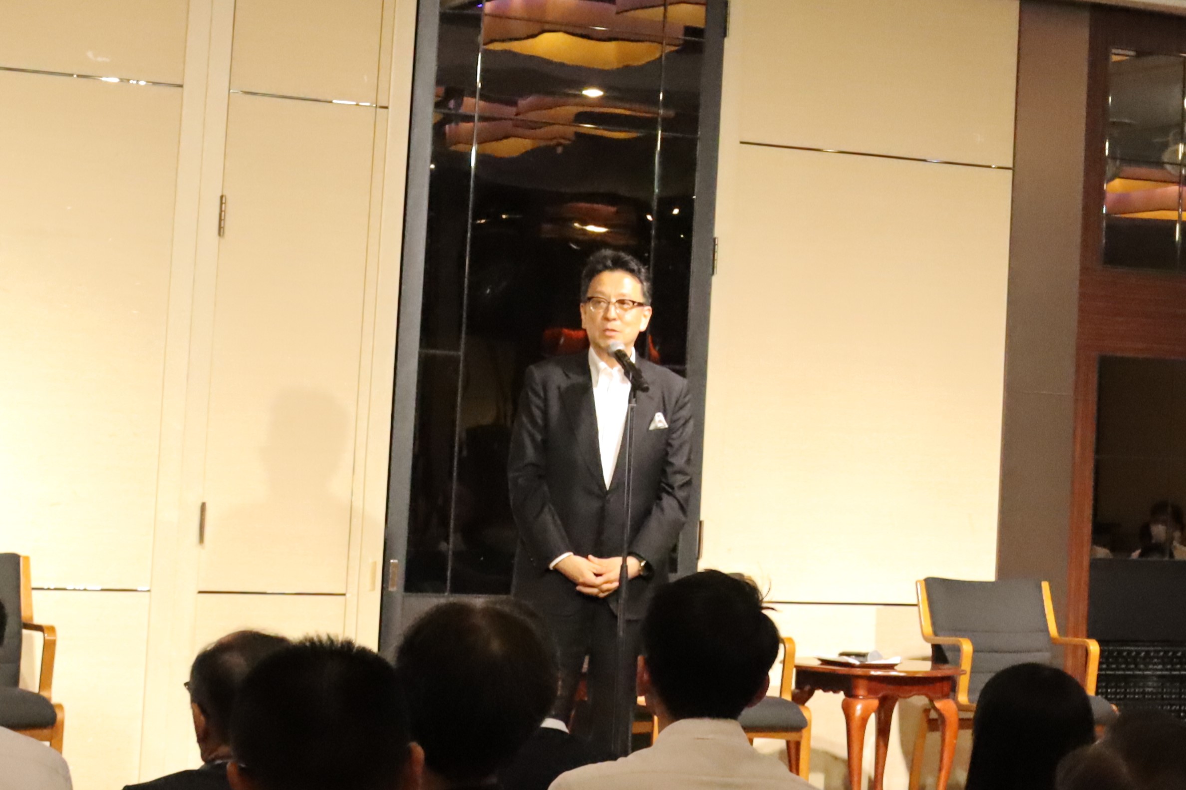 大西一史理事長のあいさつ